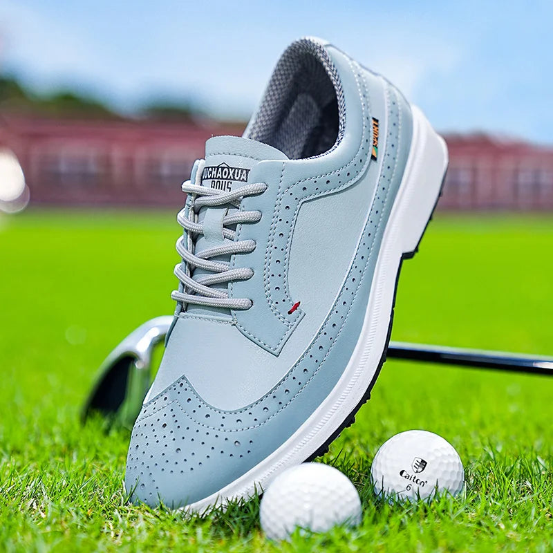 PowerDrive Elite Waterproof Leather Golf Shoe