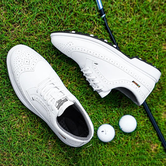 PowerDrive Elite Waterproof Leather Golf Shoe