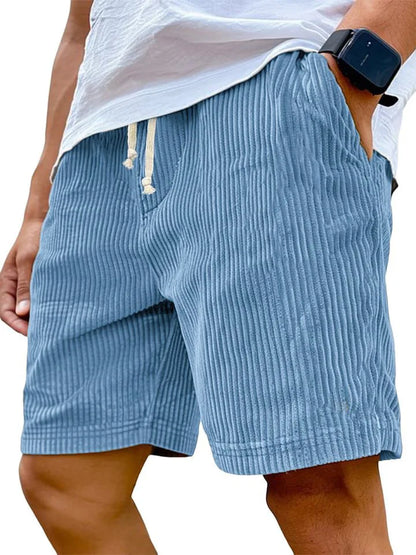 UrbanWale Relaxed Fit Corduroy Shorts