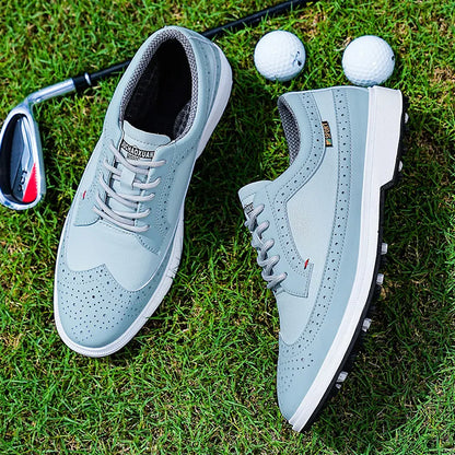PowerDrive Elite Waterproof Leather Golf Shoe